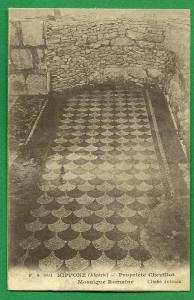 Lot de 3 cpa   ALGERIE   -  HIPPONE   propriété Chevillot   Mosaïque Romaine        .............LMD2