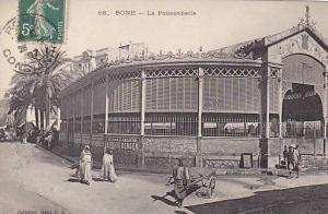 ALGERIE. BONE. N 68.  LA POISSONNERIE.  CPAA AN 1907.