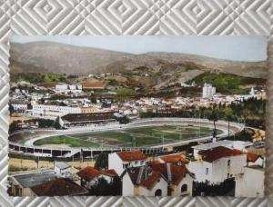 Belle CPSM colorisée (format CPA)   ANNABA (Bône) - Le stade    KANOUI