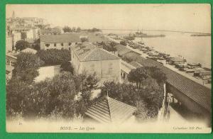 cpa  ALGERIE  BÔNE  -  Les Quais    ...........LMC14