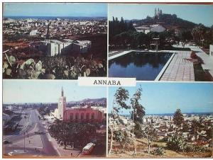 C. Postale  ALGERIE - ANNABA - Vues diverses