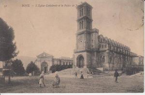 BONE - L'église cathédrale et le Palais de Justice ( religion )