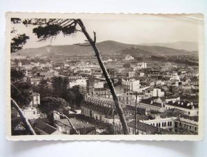cpsm, carte photo, très belle vue, Bone, panorama vers la basilique
