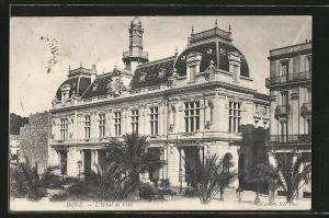 CPA Bone, L'Hotel de Ville, Ortsansicht