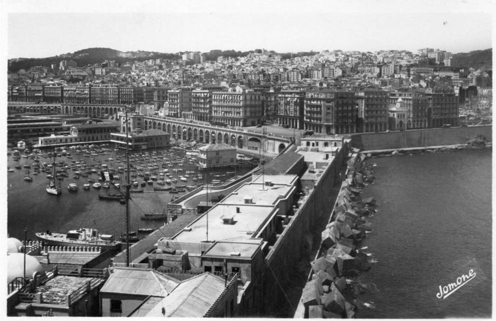 Afrique.Algerie.Alger.Vue generale sur l'Amirauté