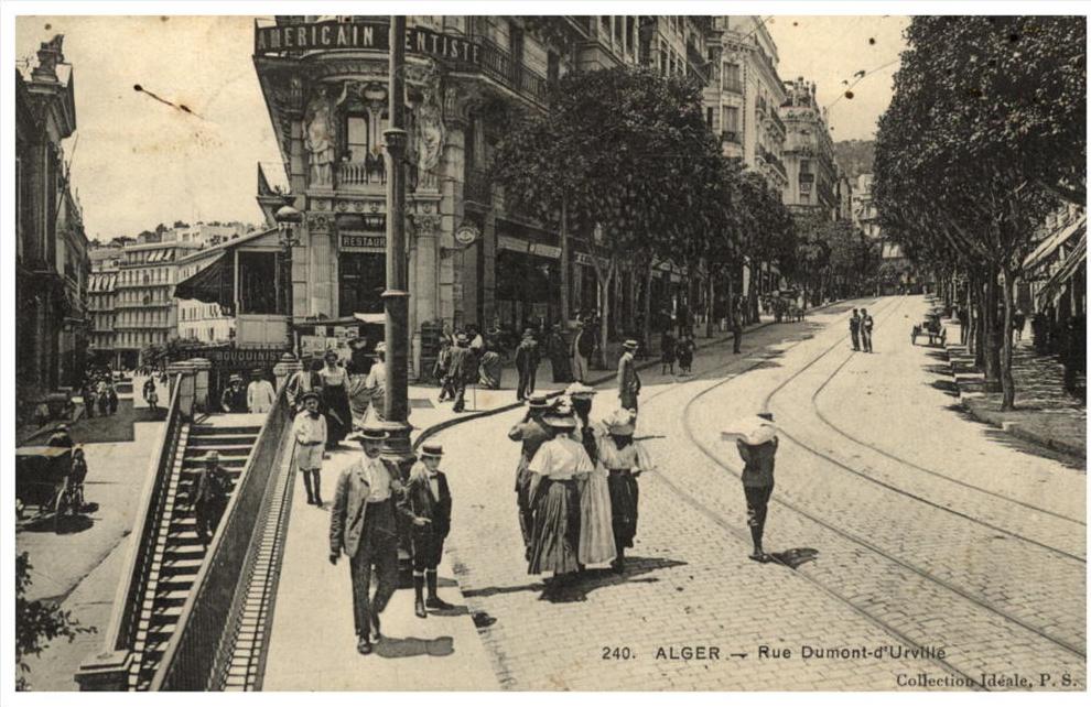 ALGER  rue Dumont d'Urville