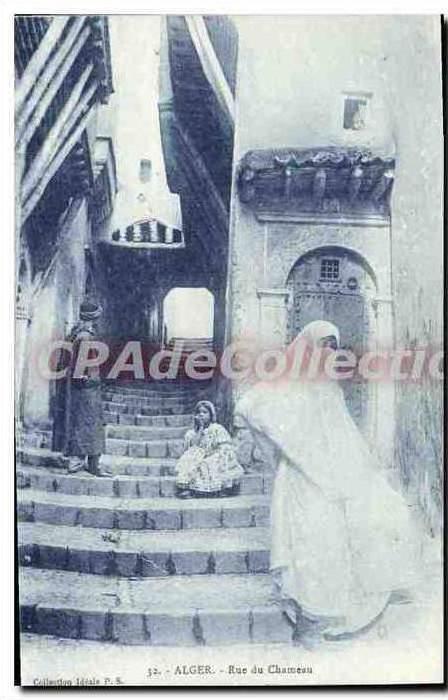 CPA Alger Rue Du Chameau