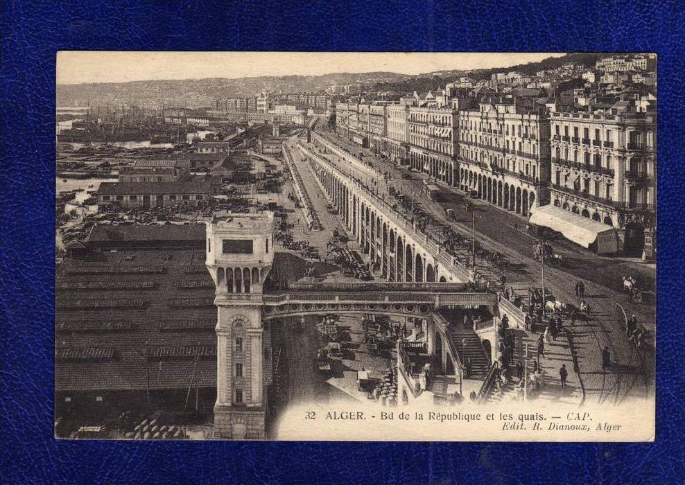ALGERIE / ALGERIEN    Alger    Bd de la Republique et les quais
