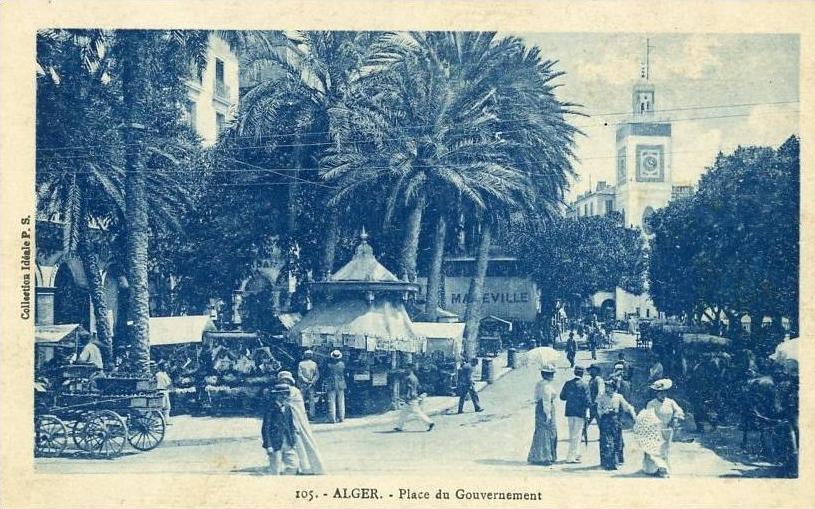 ALGER - Place du Gouvernenment