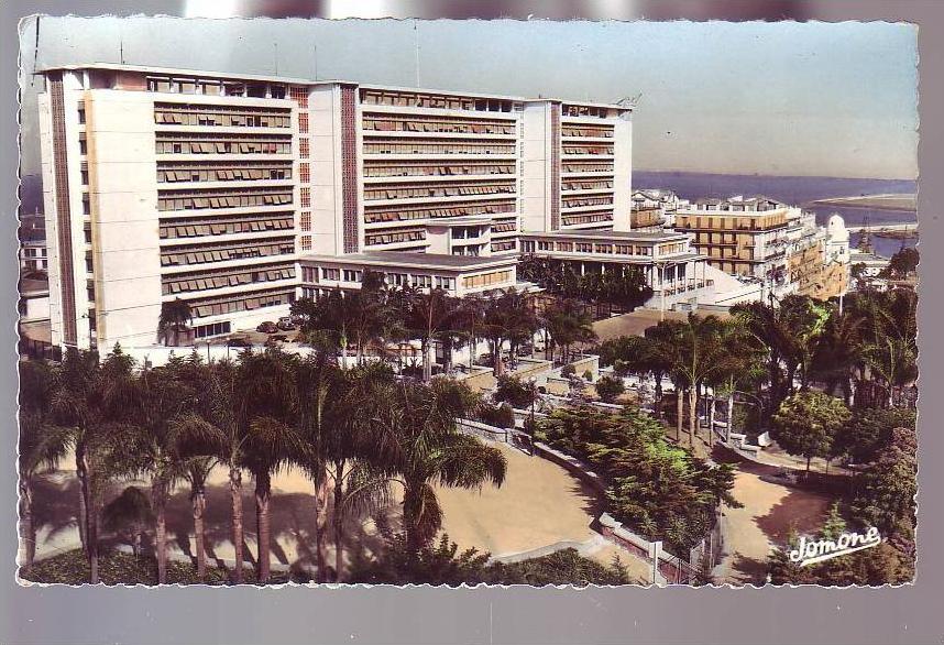 - ALGER - BATIMENT de la DELEGATION GENERALE en ALGERIE - COLORISEE -