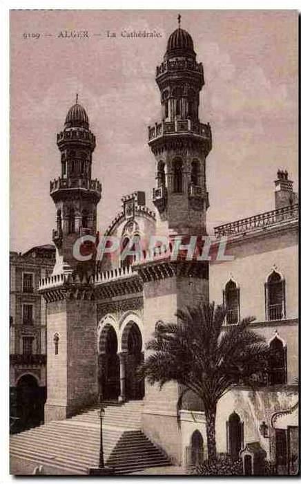 CPA Alger La Cathedrale Algerie