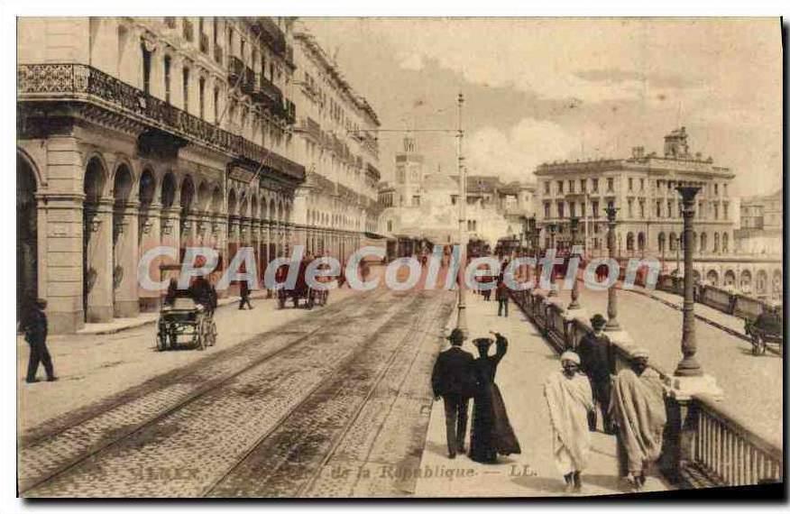 CPA Alger boulevard de la République