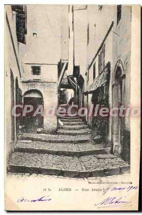 CPA Alger Rue Arabe