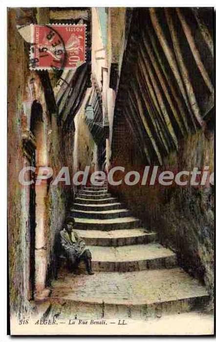 CPA Alger La Rue Benali