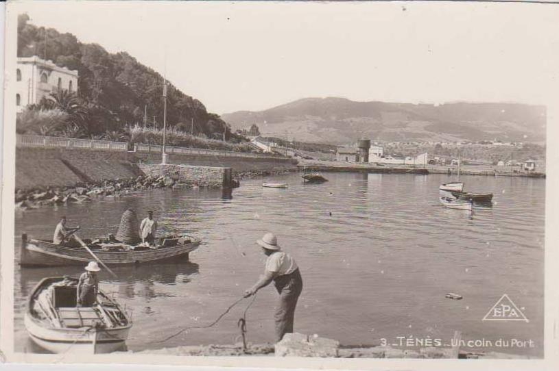 Ténès port bateau pêcheur