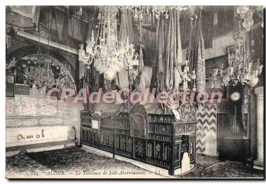 CPA ALGER tombeau de Sidi Abderrhaman