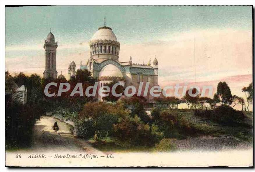 CPA ALGER Notre Dame d'Afrique