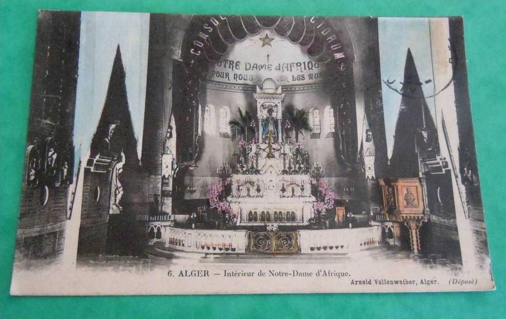 Alger, Intérieur de l'église de Notre-Dame d'Afrique