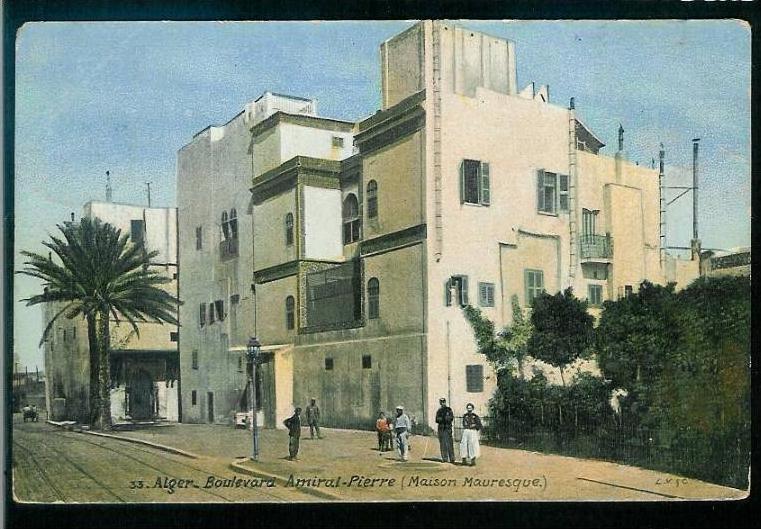 CY)48) Alger Boulevard Amiral Pierre (Maison Mauresque)