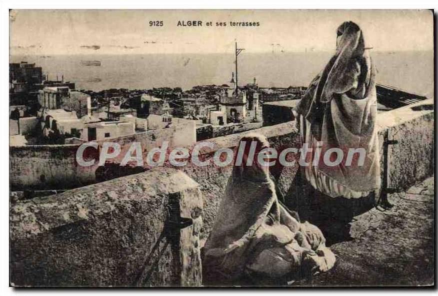 CPA Alger Et Ses Terrasses