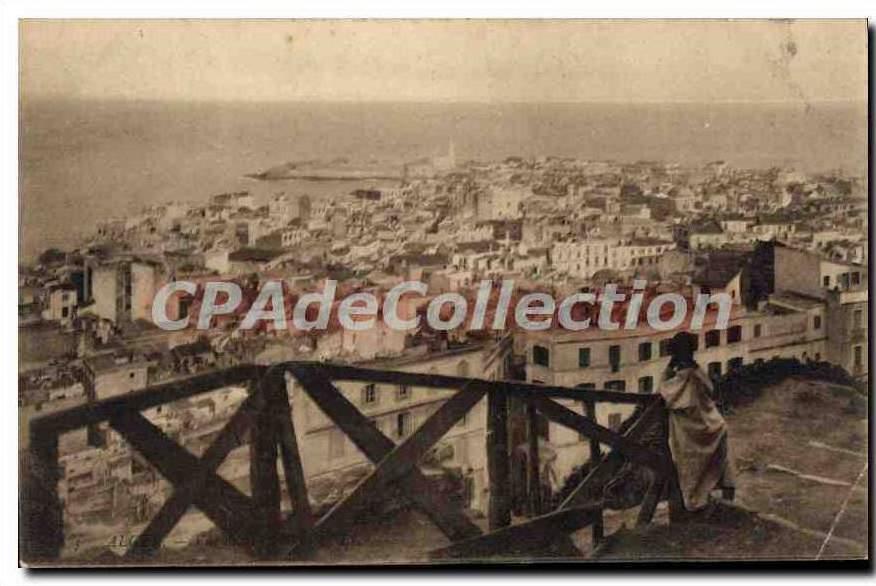 CPA Alger Vue De La Cashah