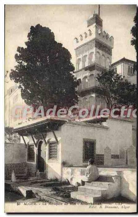 CPA Alger La Mosquee De Sidi Abderhaman