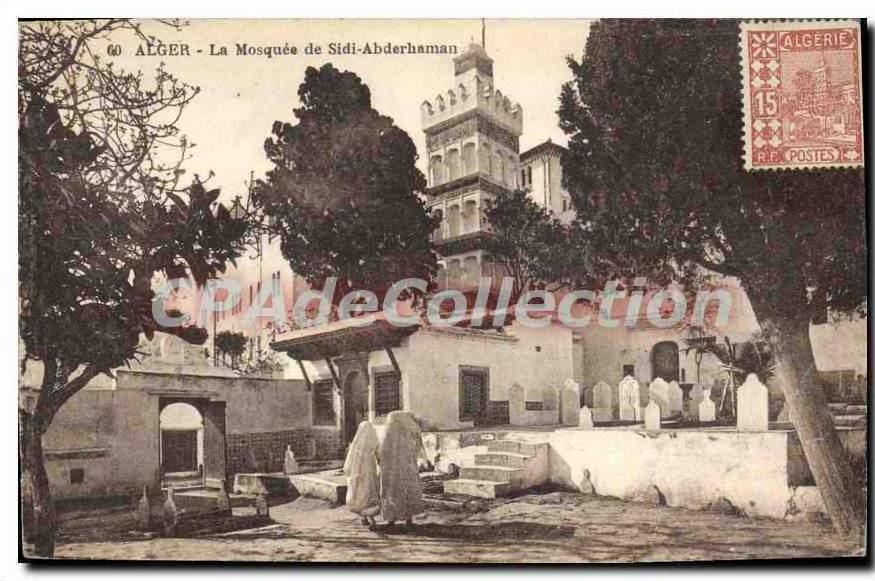 CPA ALGER mosquée Sidi Abderhaman