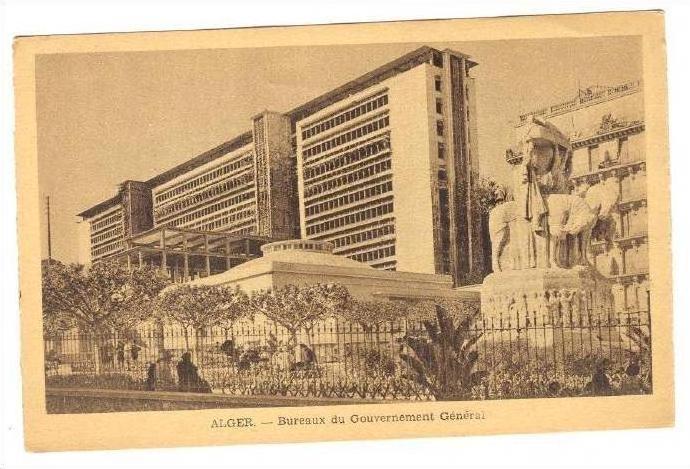 ALGER.-Bureaux du Gouvernment General, 1910-30s