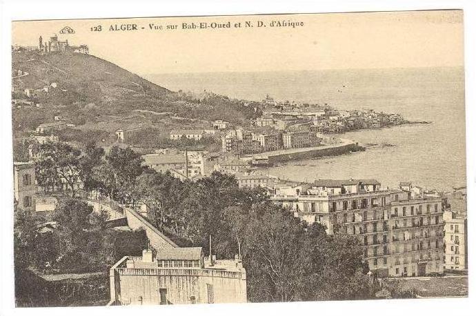 ALGER - Vue sur Bab-El-Oued et N.D. d'Afrique, 00-10s