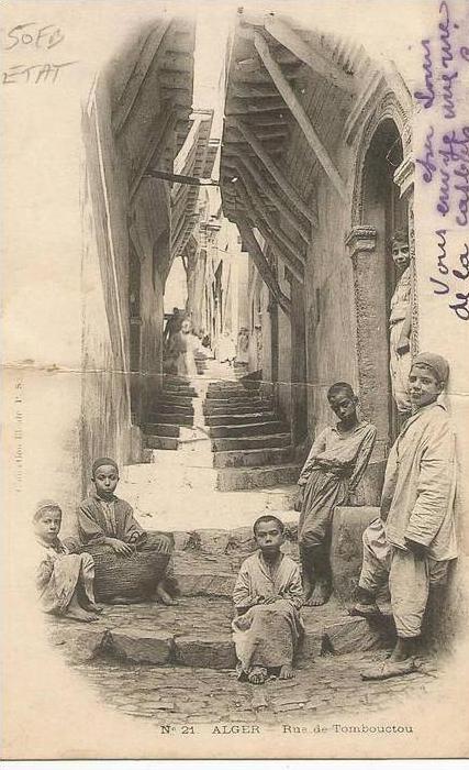 ALGER  Rue de Tombouctou