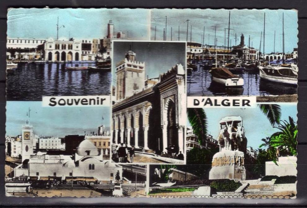 ALGER - Algérie - Souvenir - Carte multivues