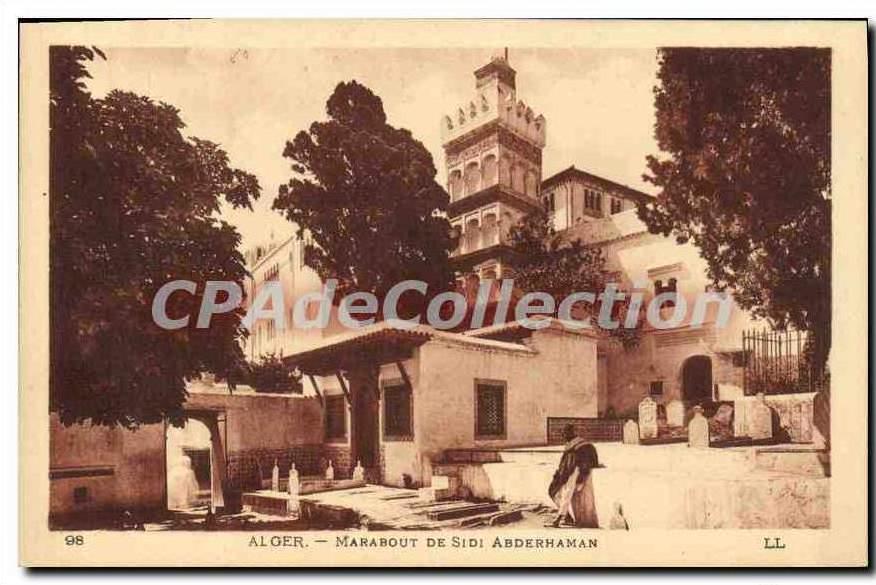 CPA Alger Marabout De Sidi Abderhaman