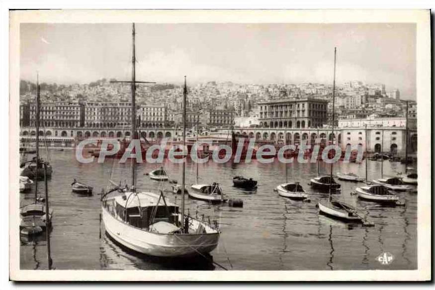 CPA ALGER vue sur la Casbah