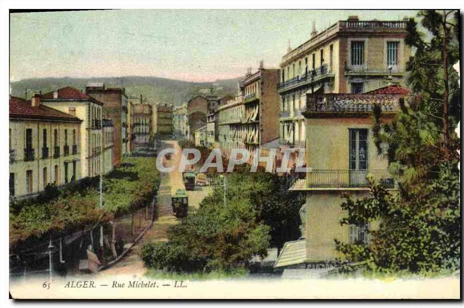 CPA Alger Rue Michelet