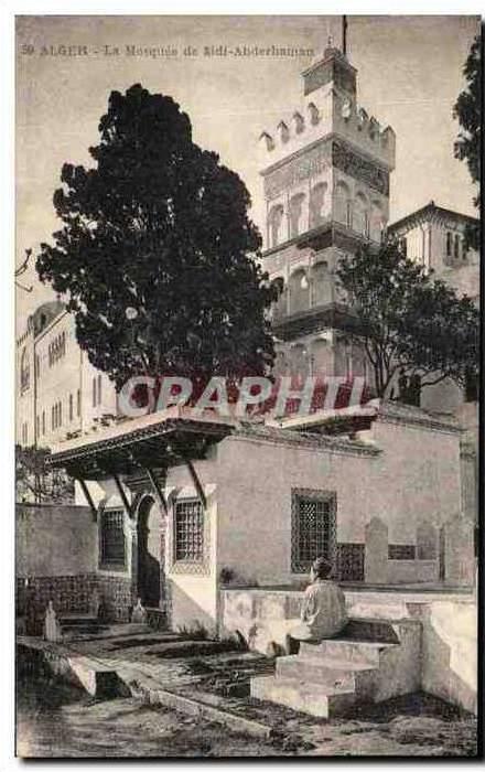 CPA Alger La Mosquee de Sidi Abderhaman