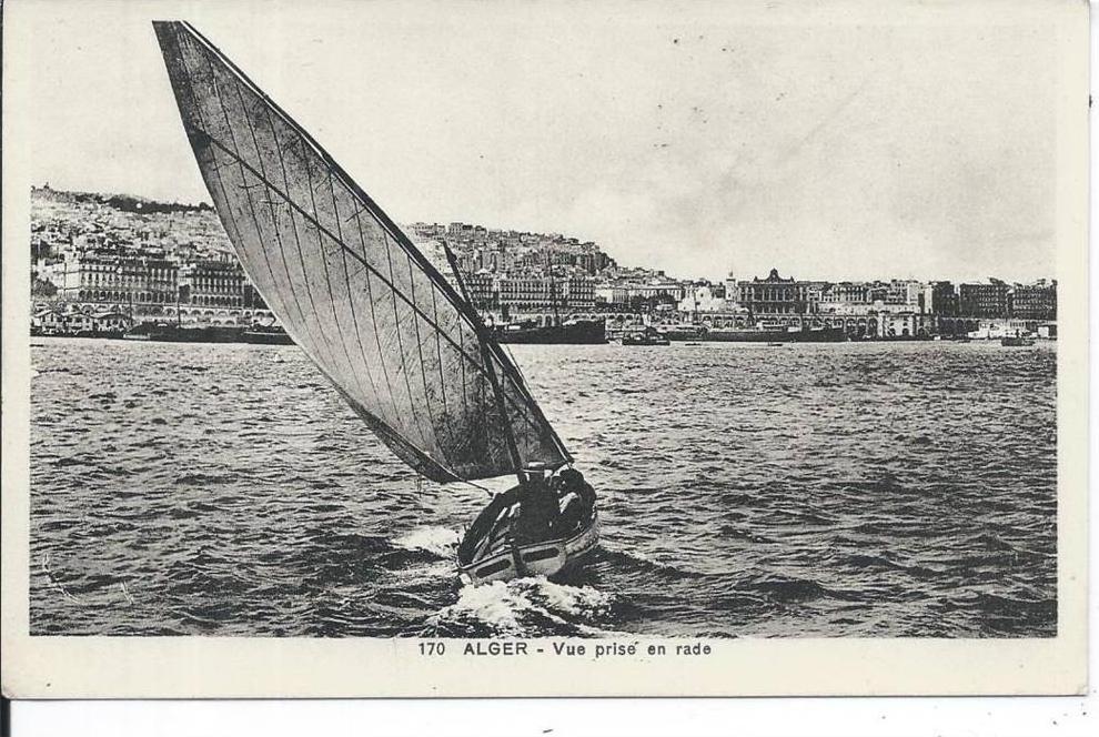 ALGERIE - ALGER - Vue prise en rade