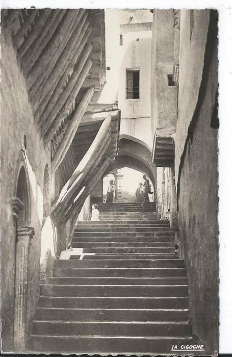 ALGERIE - ALGER - Casbah - rue des Maugrebins