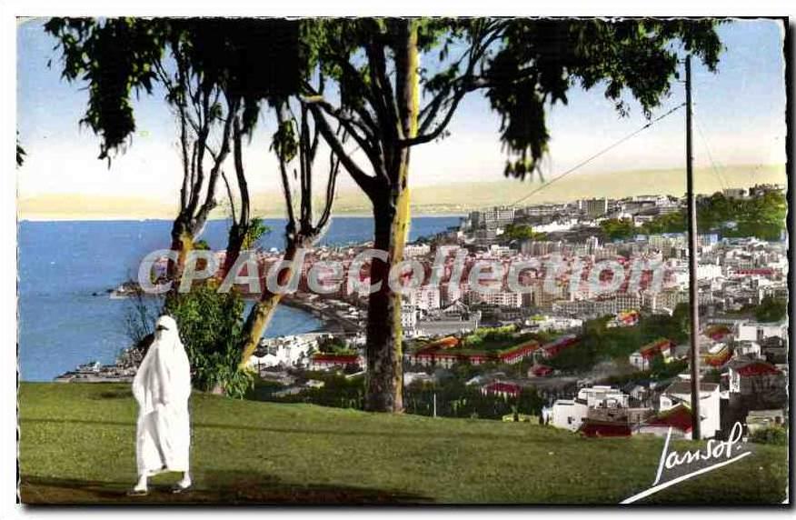 CPA Alger Vue Prise De Notre Dame D'Afrique