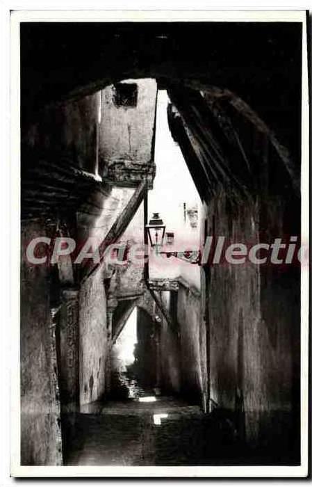 CPA ALGER Casbah rue de la mer rouge