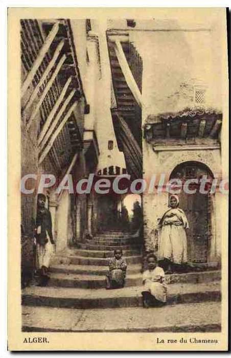 CPA ALGER rue du chameau