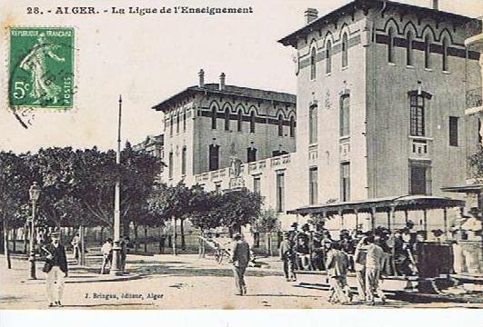 Alger -La Ligue de l'enseignement , tramway