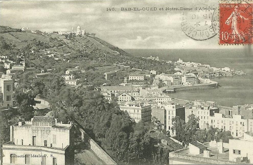 ALGER  BAB BEL OUED  ET NOTRE DAME D AFRIQUE