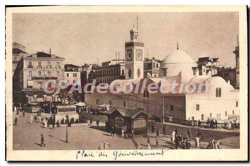 CPA Alger place du gouvernement