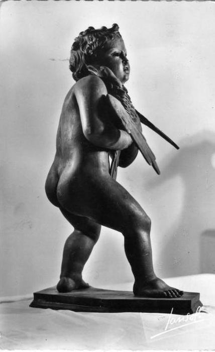 ALGERIE ALGER - Musée Stéphane GSELL Enfant à l'aiglon trouvé à Lambèse Bel objet d'art