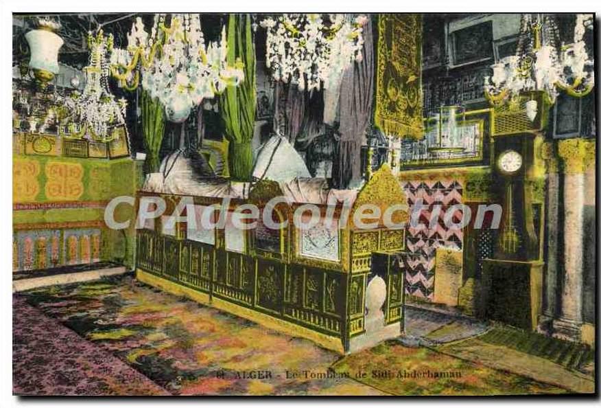 CPA Alger Le Tombeau De Sidi Abderhaman
