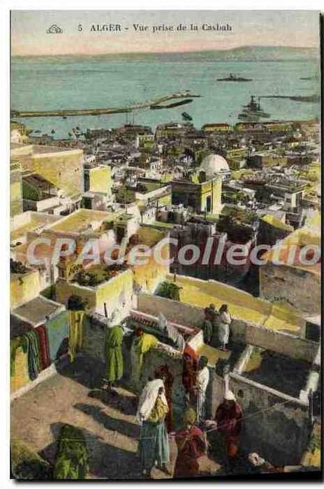 CPA Alger Vue Prise De La Casbah