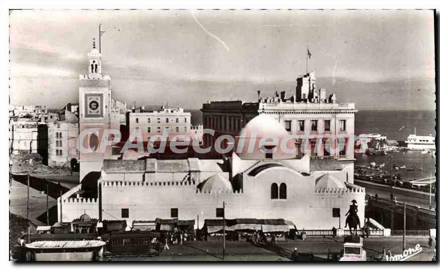 CPA ALGER place du gouvernement