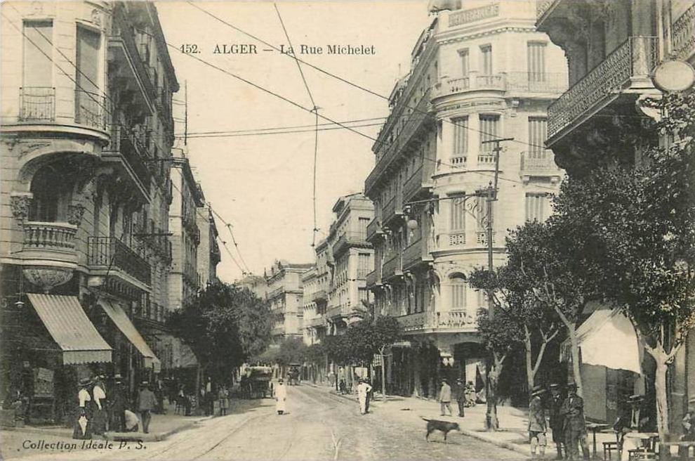 CPA ALGERIE / Alger, la rue Michelet