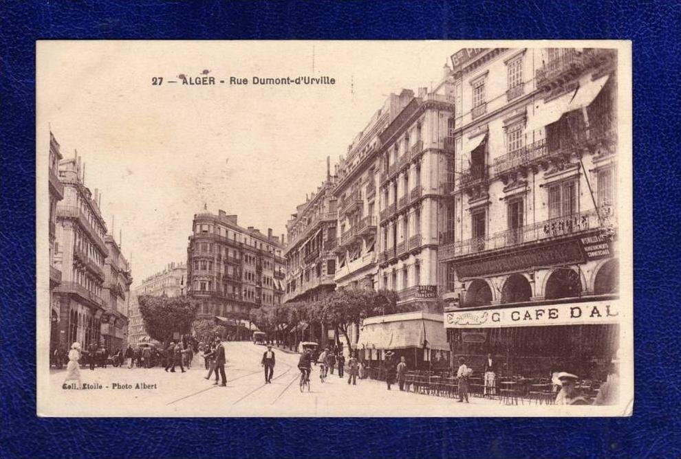 ALGERIE / ALGERIEN   Alger  Rue Dumont d'Urville