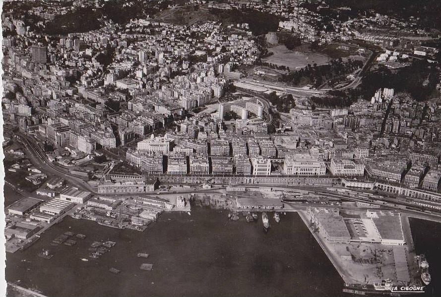 Alger vue aérienne CPSM Gd format Excellent état
